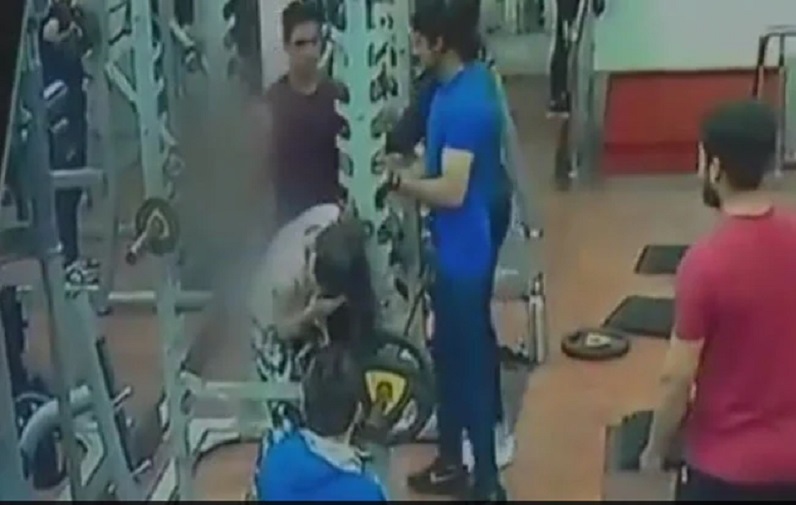 Gym trainer molesting and molesting in gym: