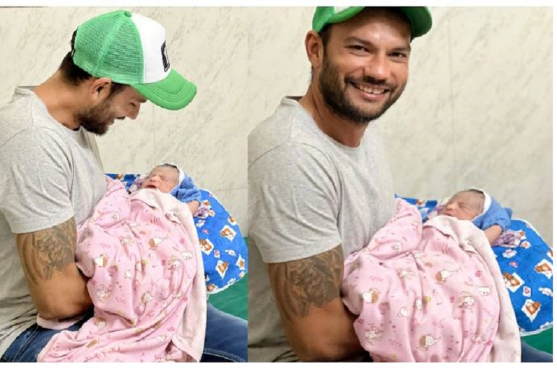 KKR के इस स्टार खिलाड़ी के घर गूंजी किलकारी, बन गए बेटे के पिता, ट्विटर अकाउंट से शेयर की तस्वीर