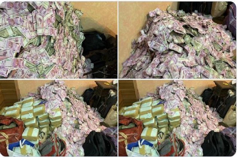 यहां मुख्यमंत्री के सहयोगी मंत्री की बढ़ी मुश्किलें, 12 ’खास’ लोगों के ठिकानों पर मिला 500-2000 की नोटों का ढेर
