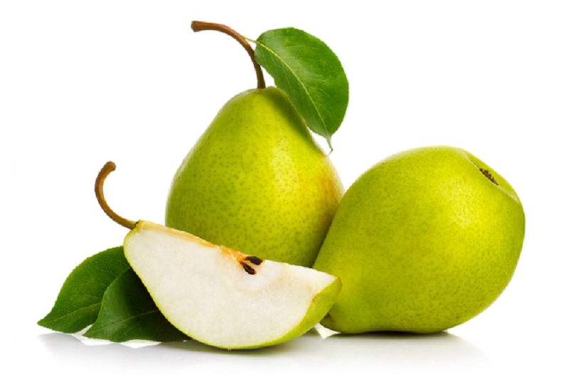 Pear should not be consumed