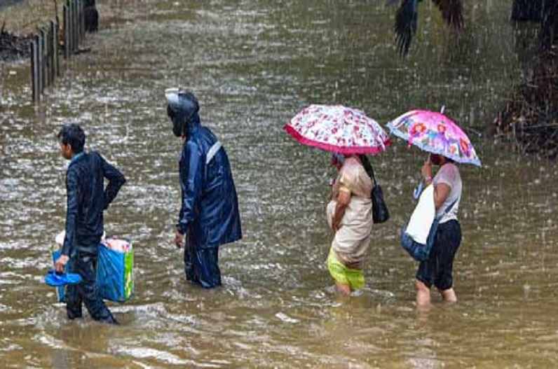 weather alert : राज्य के कई हिस्‍सों में भारी बारिश, मौसम विभाग ने जारी की चेतावनी…