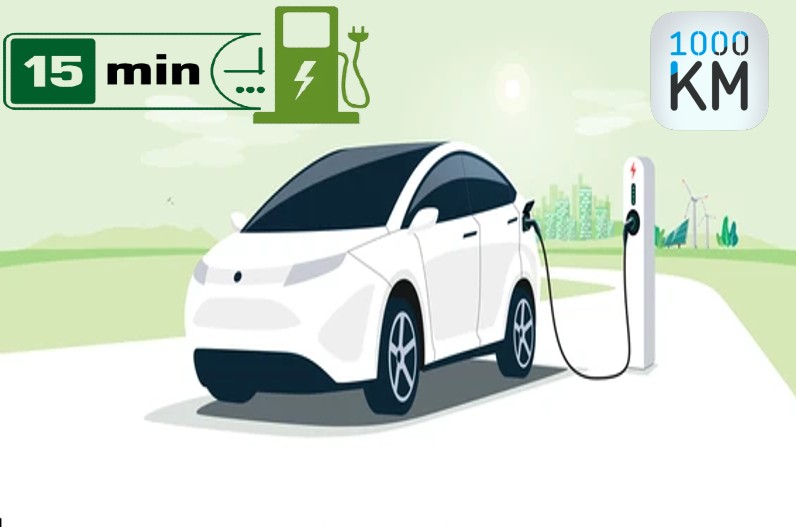 Car will run 1000 km by charging in 15 minutes