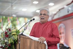 सीएम ने कहा मुख्यमंत्री निवास को अपना मायका समझकर त्योहार मनाने आए तिजरहिन माता- बहनें