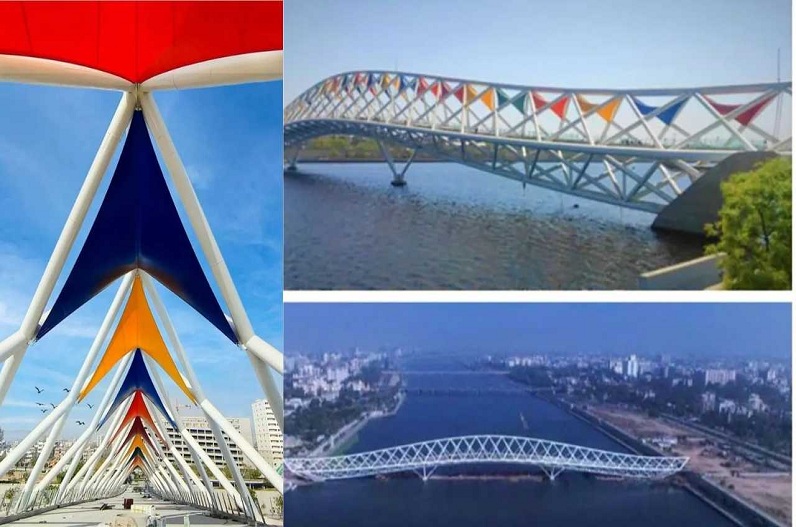 Prime Minister Narendra Modi will inaugurate Atal Bridge on Sabarmati River
