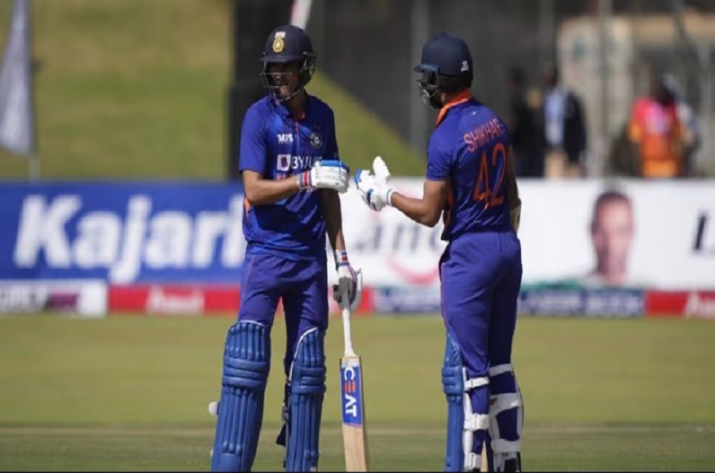 शिखर और शुभमन ने बल्ले से दिखाया कमाल, पहले वनडे में जिम्बाब्वे को 10 विकेट से रौंदा