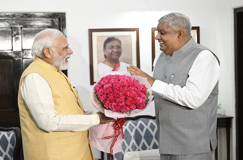 धनखड़ की धाकड़ जीत, राष्ट्रपति मुर्मू, प्रधानमंत्री ने दी बधाई, कही ये बात