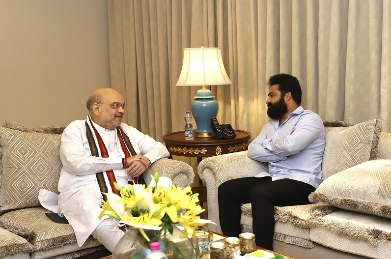 अमित शाह ने की Junior NTR से मुलाकात, तेज हुई सियासी अटकलें, राजनीति में वापसी को लेकर कही ये बात