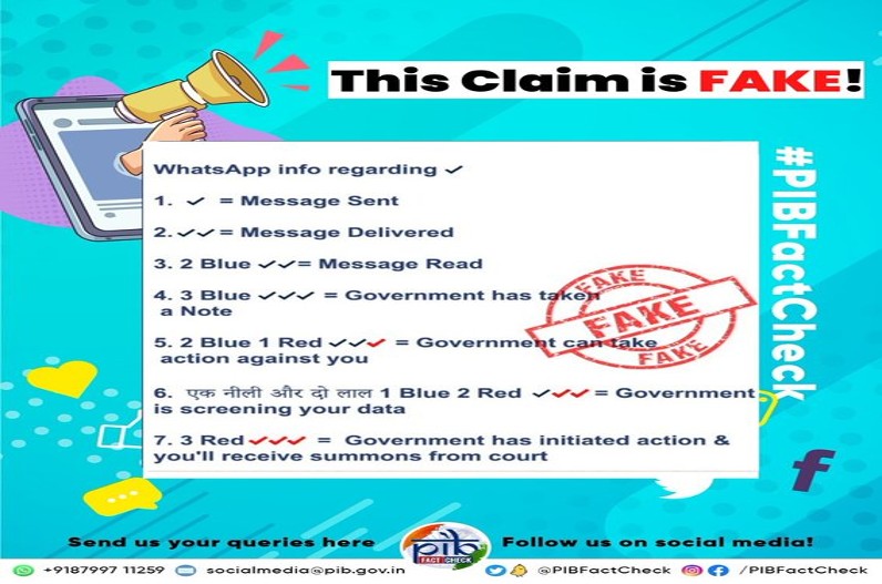 Whatsapp पर ब्लू टिक के जगह दिख रहा ये निशान, सरकार कर सकती है बड़ी कार्रवाई? जानें वायरल दावें की हकीकत