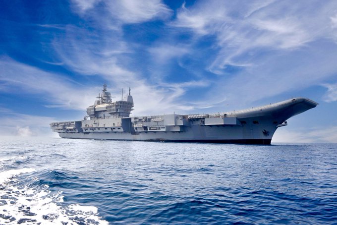 प्रधानमंत्री मोदी ने इसे देश को समर्पित किया। अब INS विक्रांत भारतीय नौसेना के बेड़े में शामिल हो चुका है। भारत के सामुद्रिक इतिहास में अब तक का सबसे विशाल निर्मित पोत है।