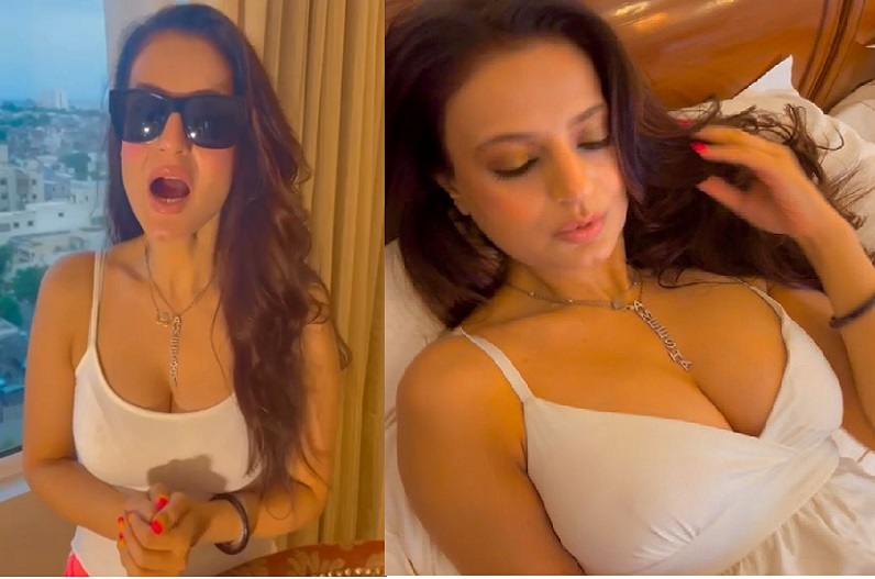 गदर मचा रही अमीषा पटेल की ये सेक्सी लुक, वीडियो देख दिल संभालना हो जाएगा मुश्किल!