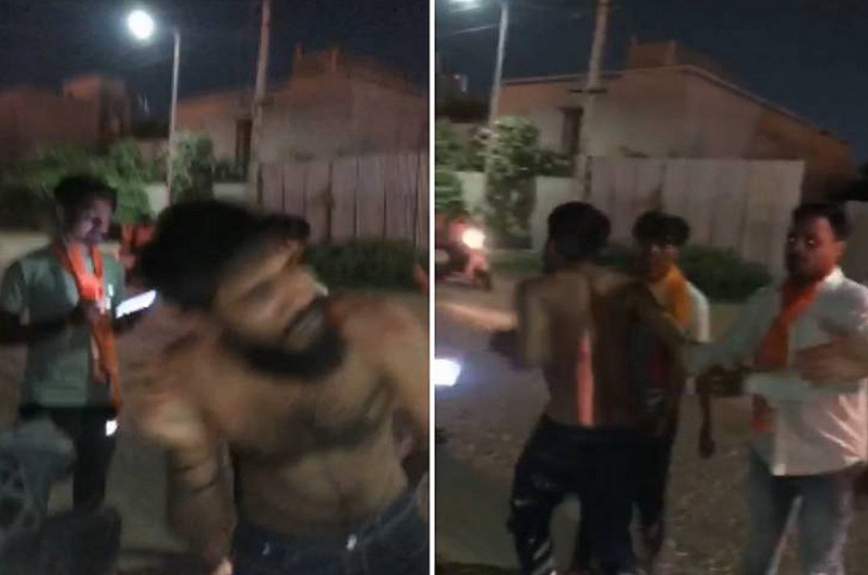 गरबा में मुस्लिम लड़कों की बेदम पिटाई, हिंदू संगठनों ने पकड़ा, देखें वीडियो