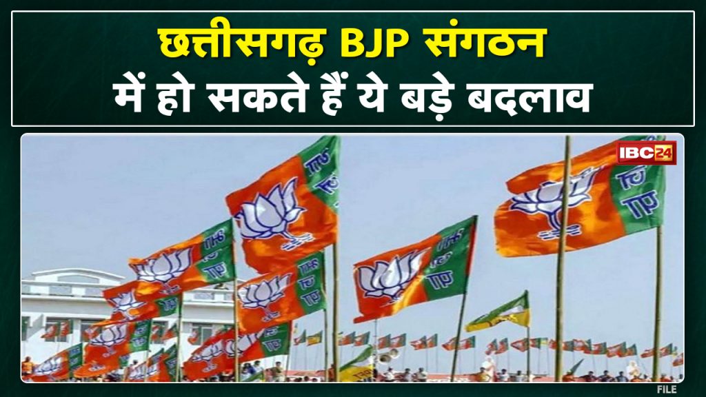 BJP changed 5 district presidents