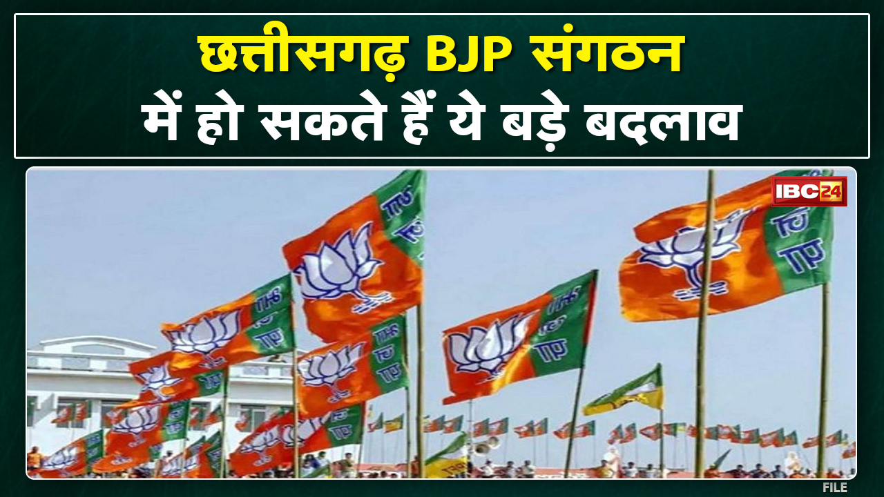CG Political News : BJP संगठन में फिर होंगे बदलाव ! बदले जा सकते हैं कई जिला अध्यक्ष