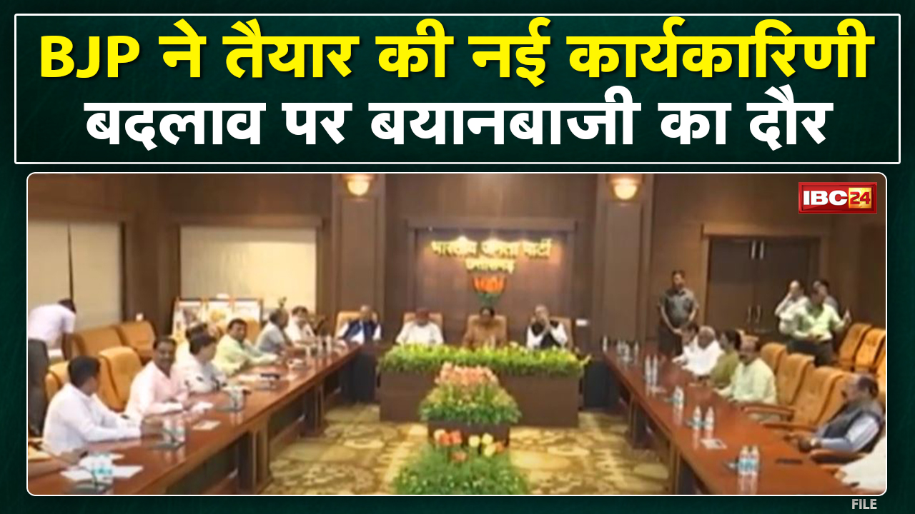 Raipur : BJP की नई टीम पर सियासी टशन | बदलाव पर बयानबाजी का दौर