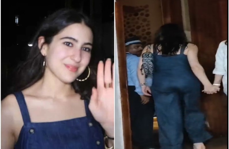 Drunk Sara Ali khan Video