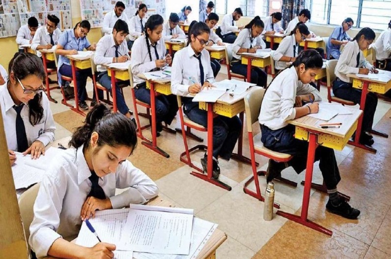 students of 10th-12th could not give the exam
