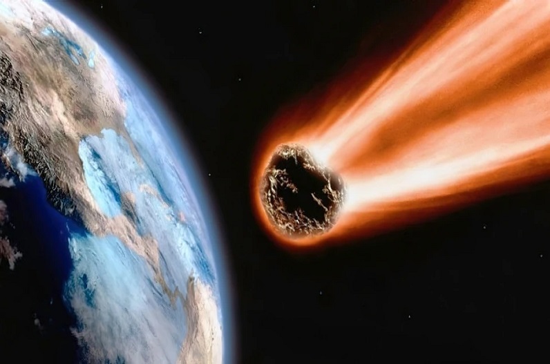asteroid coming towards earth