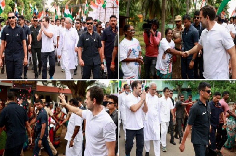 8 sep live update: भारत जोड़ो यात्रा के दूसरे दिन राहुल गांधी, चिदंबरम समेत सीएम बघेल कन्याकुमारी के अगस्तीस्वरम के लिए निकले