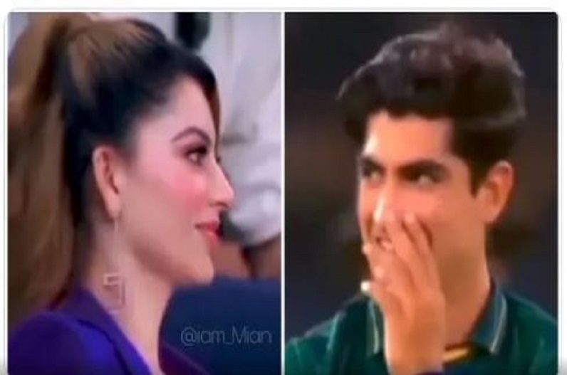 बॉलीवुड एक्‍ट्रेस ने पाकिस्‍तानी क्रिकेटर के साथ शेयर की ’रोमांटिक रील’, यूजर बोले- बच्‍चा है, उसे छोड़ दो