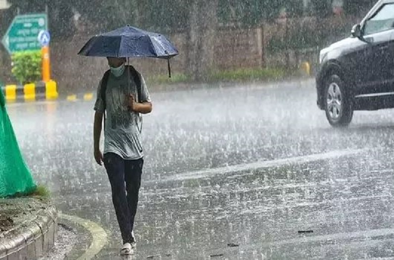 heavy rain in raipur