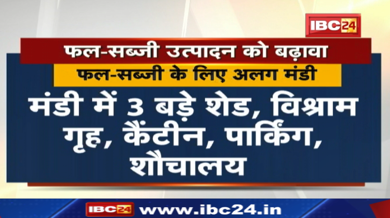 फल-सब्जी उत्पादन के क्षेत्र में Chhattisgarh की नई पहचान | मंडियों में किसानों के लिए सभी सुविधाएं