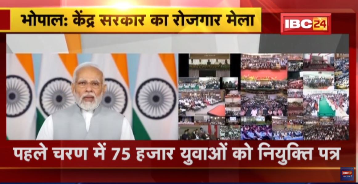 PM Modi Inaugrates Rozgar Mela Live: पहले चरण में 75 हजार युवाओं को नियुक्ति पत्र