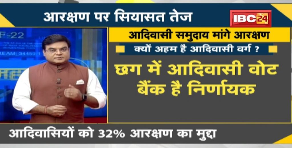 Politics in CG on the issue of 32% reservation