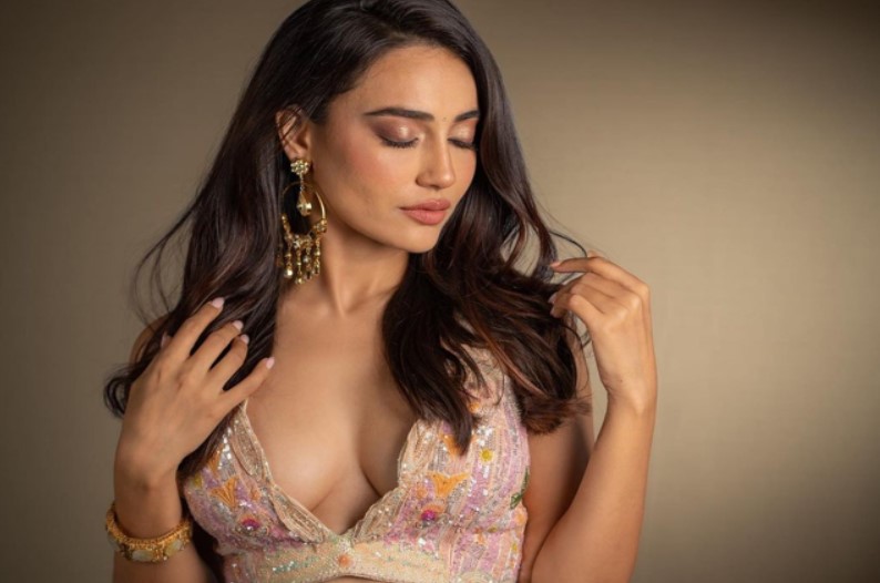 नागिन फेम सुरभि ज्योति ने दिखाया अप्सरा अवतार, पिंक लहंगे में ढाया कहर