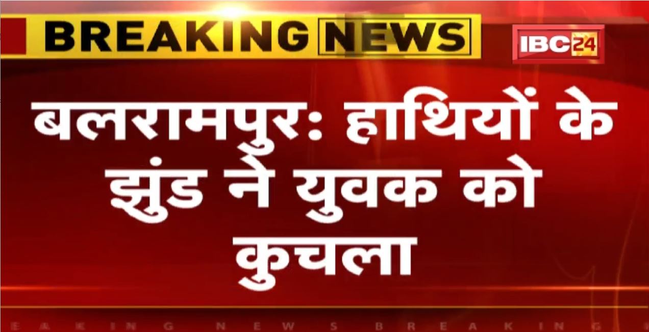 Balrampur Elephant News: हाथियों के झुंड ने युवक को कुचला | महानदी में तैरती मिली युवक की लाश