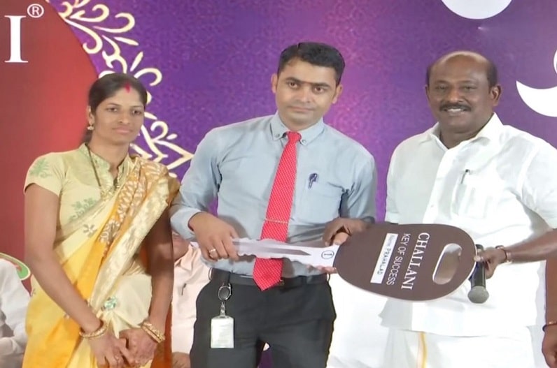 Chennai Businessman gives cars and bikes to staff as Diwali Gift: