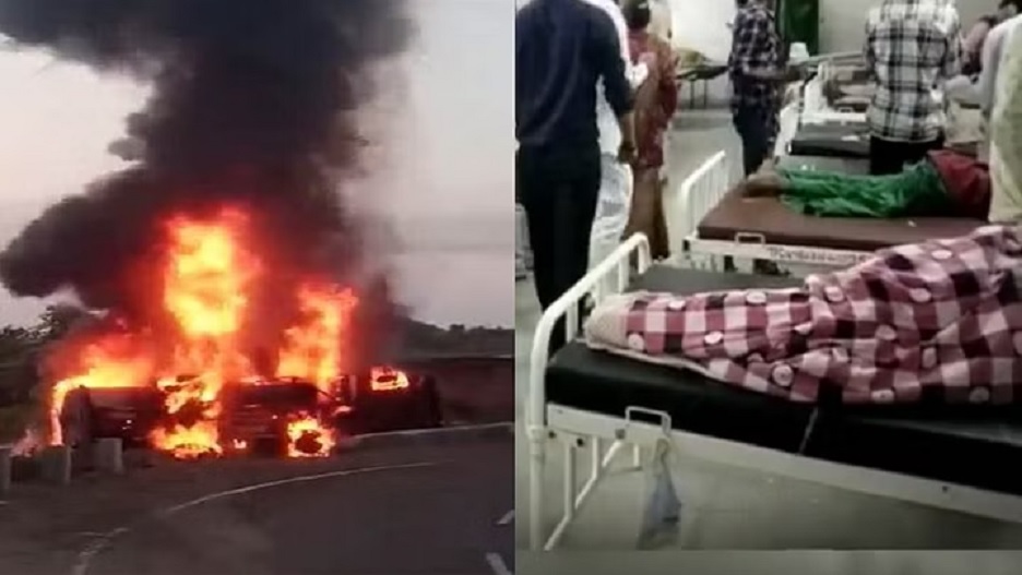 पेट्रोल-डीजल टैंकर पलटने से विस्फोट, इलाज के दौरान दो और घायलों ने तोड़ा दम, हादसे में अब तक इतने लोगों ने गंवाई जान