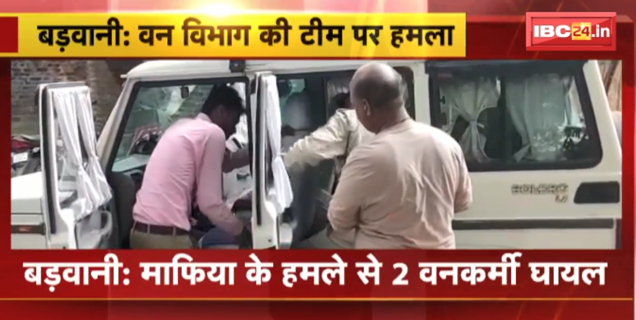 Forest Department Team Attacked in Barwani : माफिया के हमले से 2 वनकर्मी घायल | आरोपियों के खिलाफ थाने में FIR दर्ज