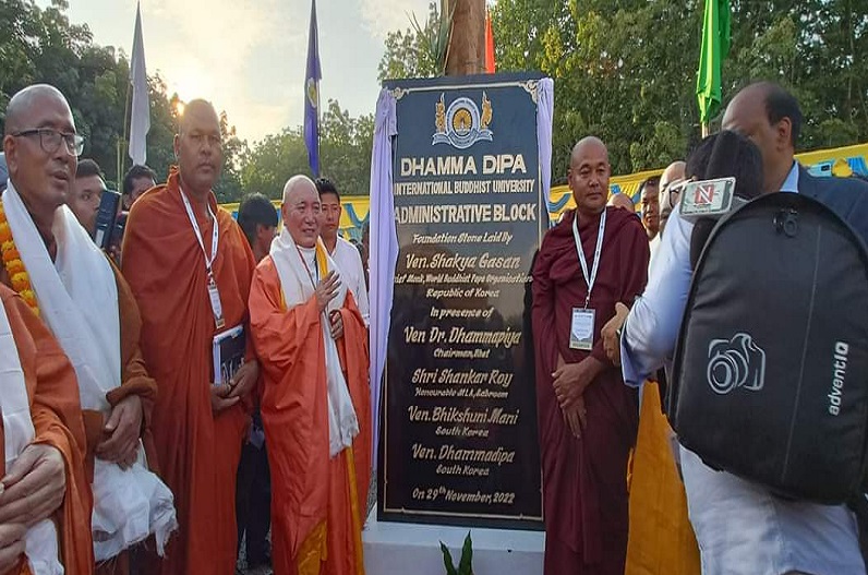 इस प्रदेश में रखी गई भारत के पहले अंतरराष्ट्रीय बौद्ध विश्वविद्यालय की नींव, 31 देशों के स्टूडेंट्स करेंगे पढ़ाई