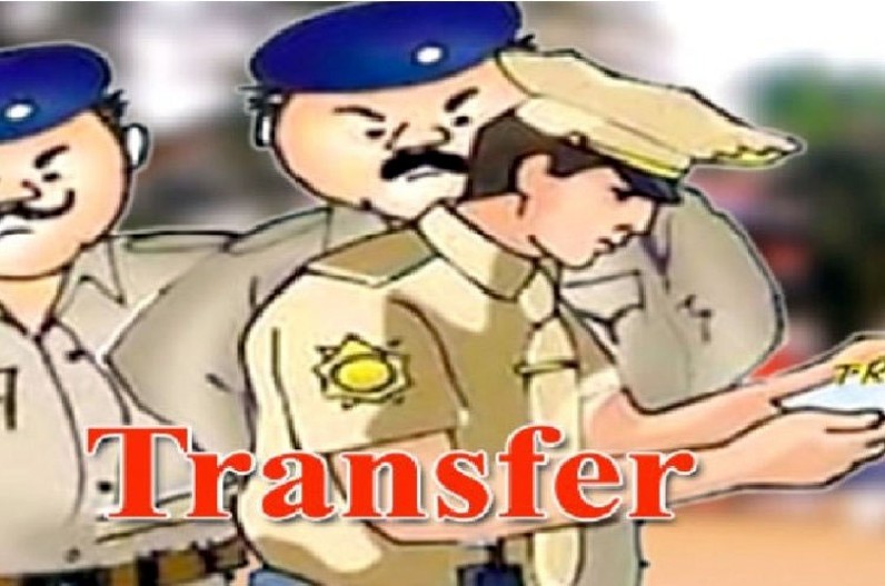 Transfer of police Officer in Raipur
