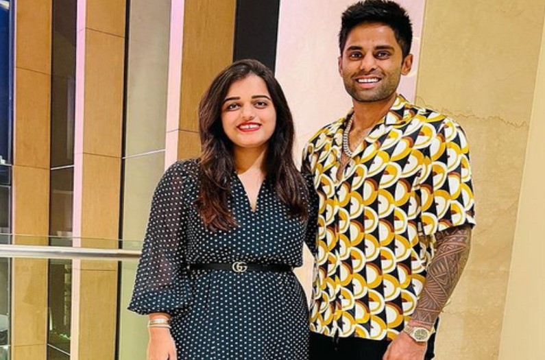 Suryakumar Yadav Spend Time with wife