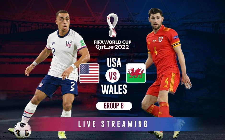 USA vs Wales live streaming: Watch USA vs Wales lineups, head to head stats and Highlights