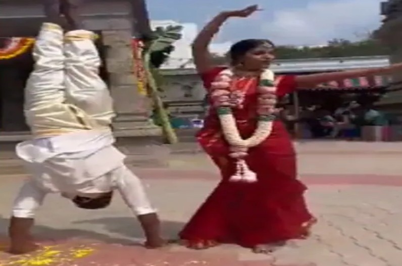 Pre Wedding shoot Viral Video: प्री वेडिंग शूट में दूल्हे ने दिया इतना खतरनाक पोज कि, वायरल हो गया वीडियो, …देखें