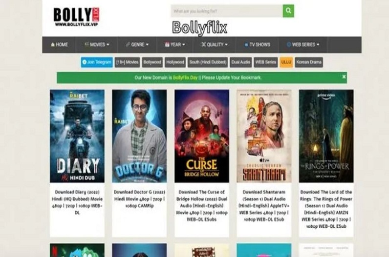 Best website to download Bollyflix 2022 New Bollywood, Hollywood Movies