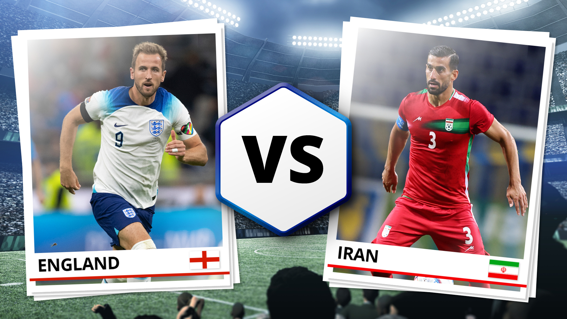 England vs Iran Live Streaming