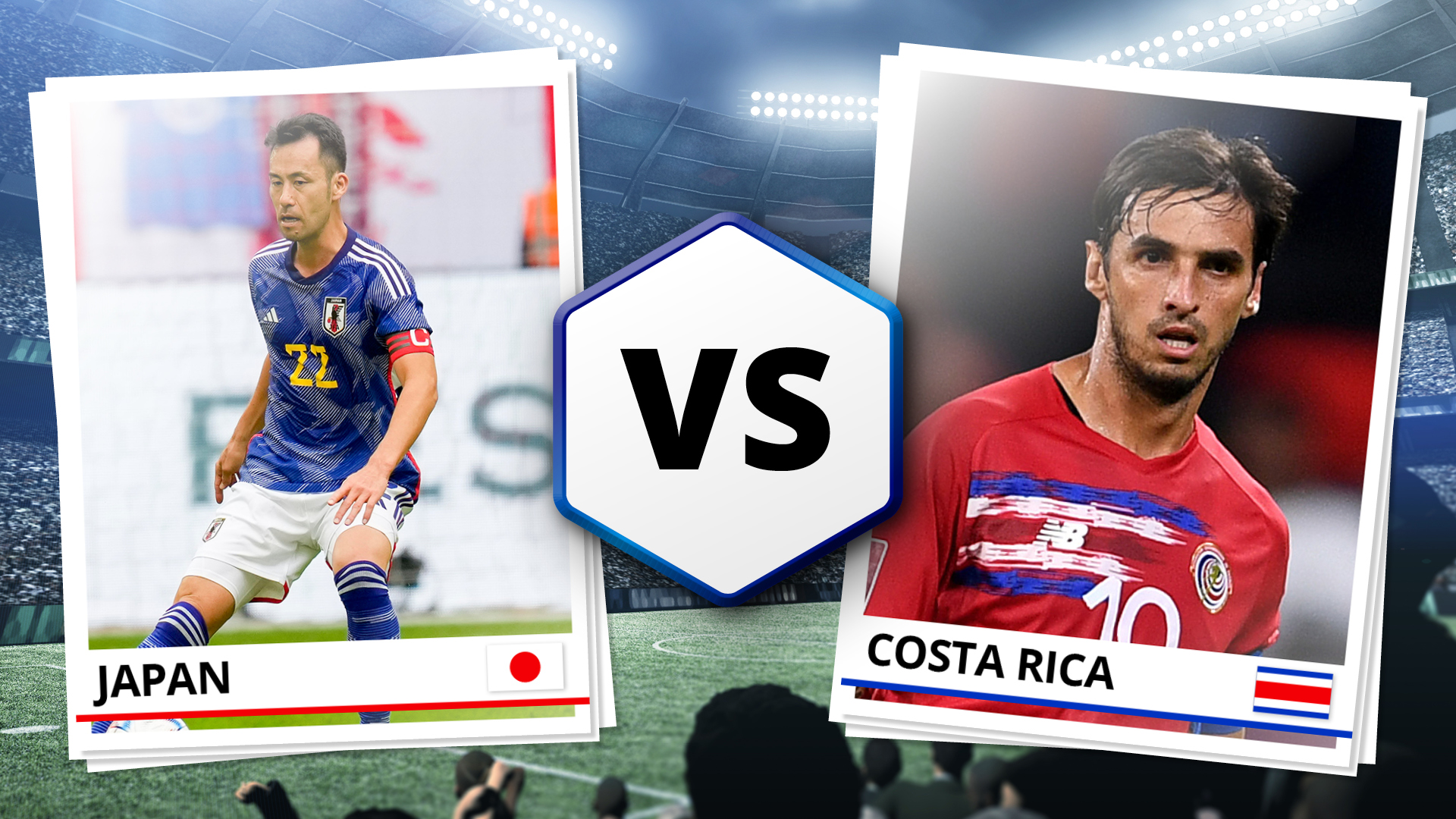 Costa Rica vs Japan live Streaming