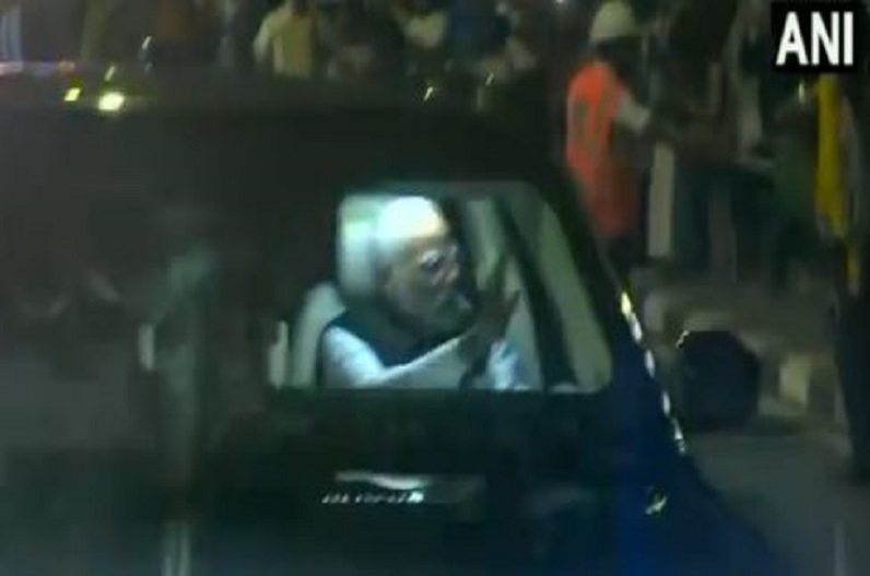 Prime Minister Narendra Modi road show in Surat