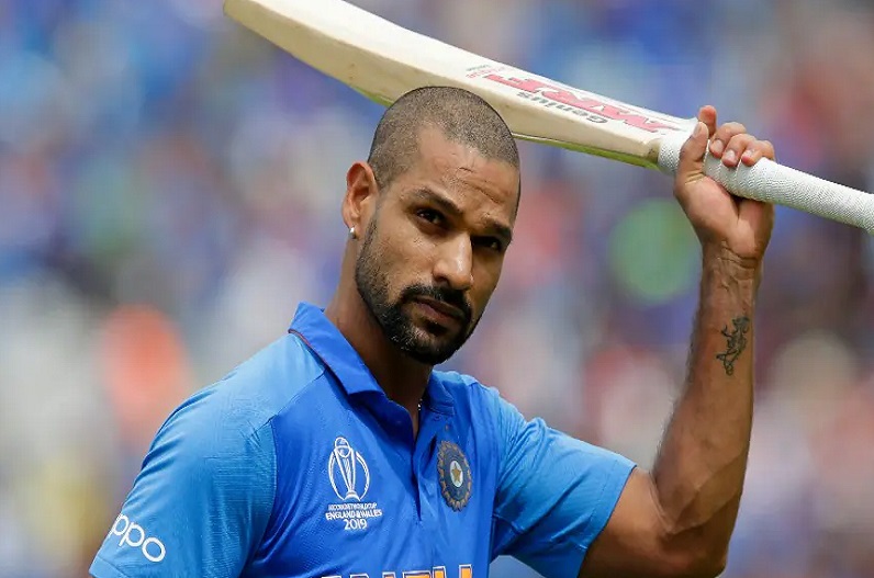 इंडिया Vs न्यूजीलैंड : भारत को लगा दूसरा झटका, आखिरी गेंद पर धवन हुए बोल्ड