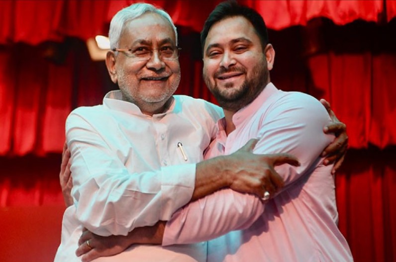 Nitish joins RJD breaking ties with BJP in Year Ender 2022