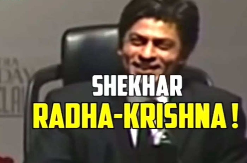 Srk Shekhar radha krishn viral video