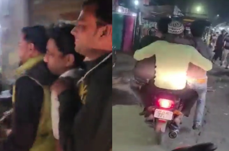 5 people sitting in the bike with jugaad went viral