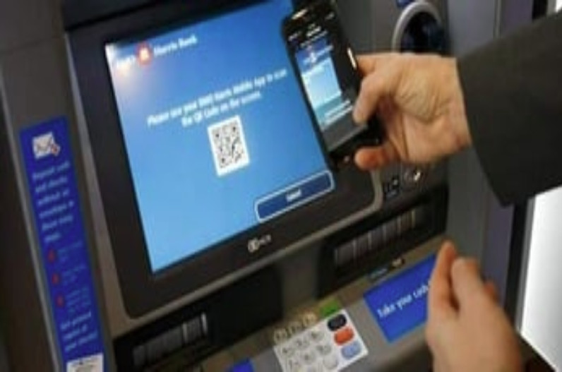 you can withdraw money with the help of QR code