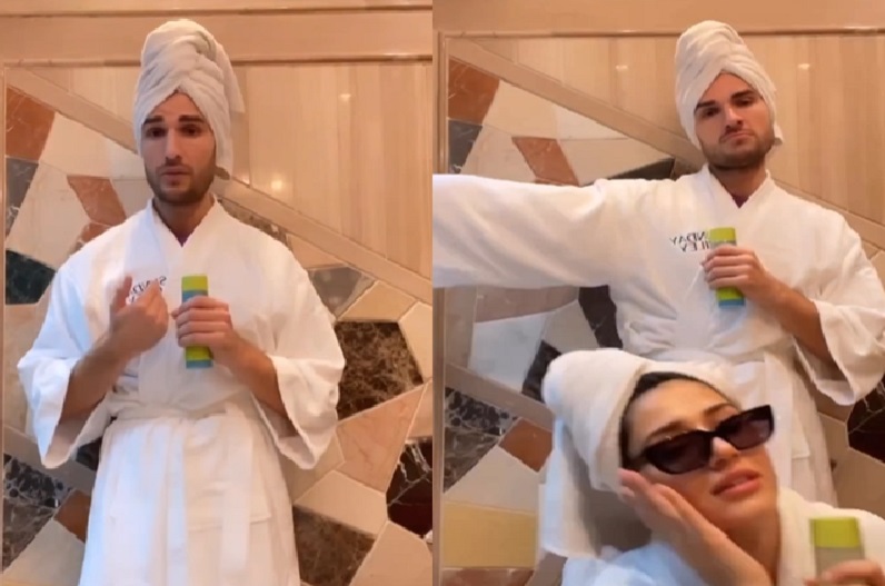Disha Patni shared bathroom video with BF