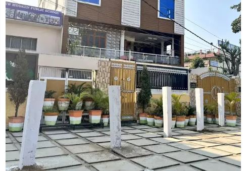 pillars in front of cricketer Rishabh Pant's house