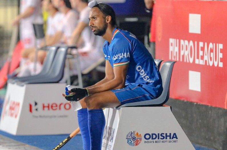 Hockey World Cup 2023: Hardik Singh out of the team against Wales