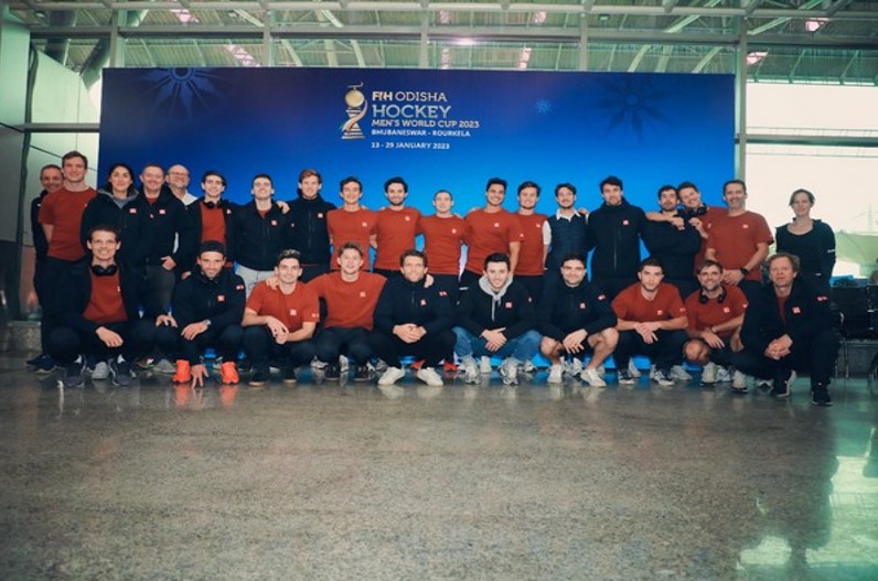 गत चैंपियन बेल्जियम की हॉकी टीम पहुंची ओडिशा, 14 जनवरी को कोरिया के खिलाफ खेलेगी अपना पहला मुकाबला, खिलाड़ियों का हुआ भव्य स्वागत